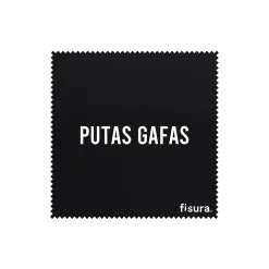 Toallita anti-vaho microfibra "Putas Gafas"