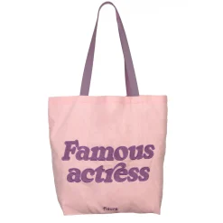 Tote bag pana "Famous actress"
