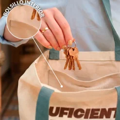 Tote bag pana "Suficiente por hoy”