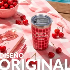 Vaso termo “Back in five minutes or more”