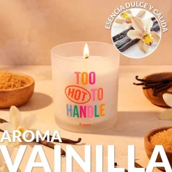 Vela de cristal “Too hot to handle” – vainilla