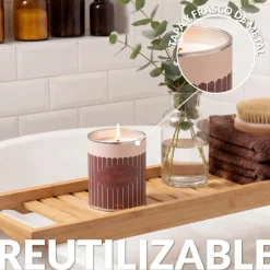Vela en lata de metal “Hot chocolate” – chocolate
