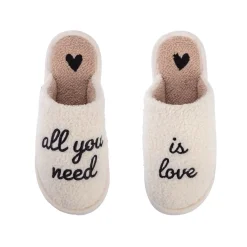 Zapatillas “All you need is love” beige