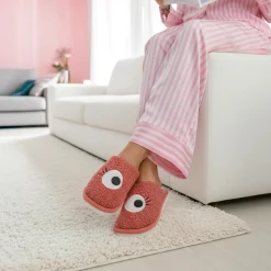 Zapatillas “Ojos” rosa
